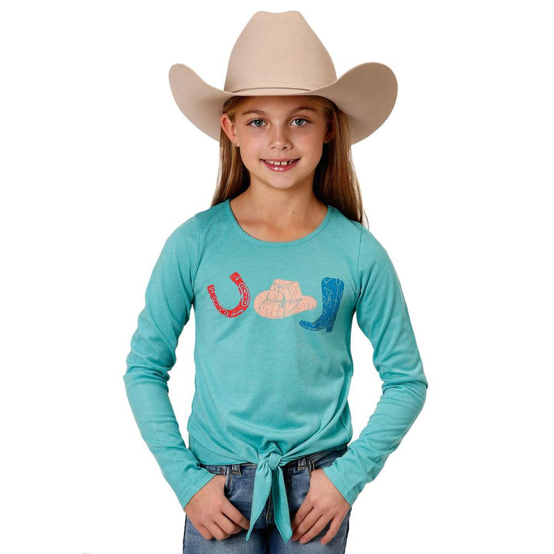 Girl's Scoop Neck Tee