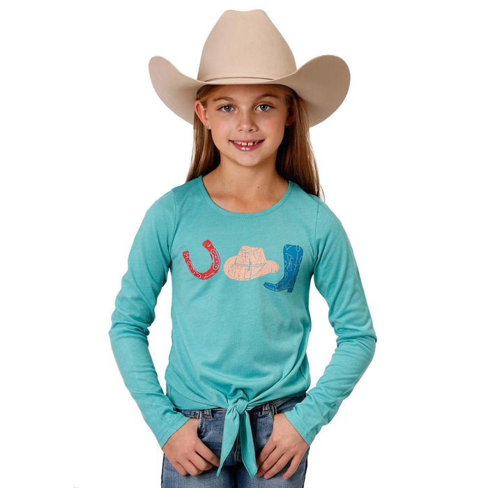 Girl's Scoop Neck Tee