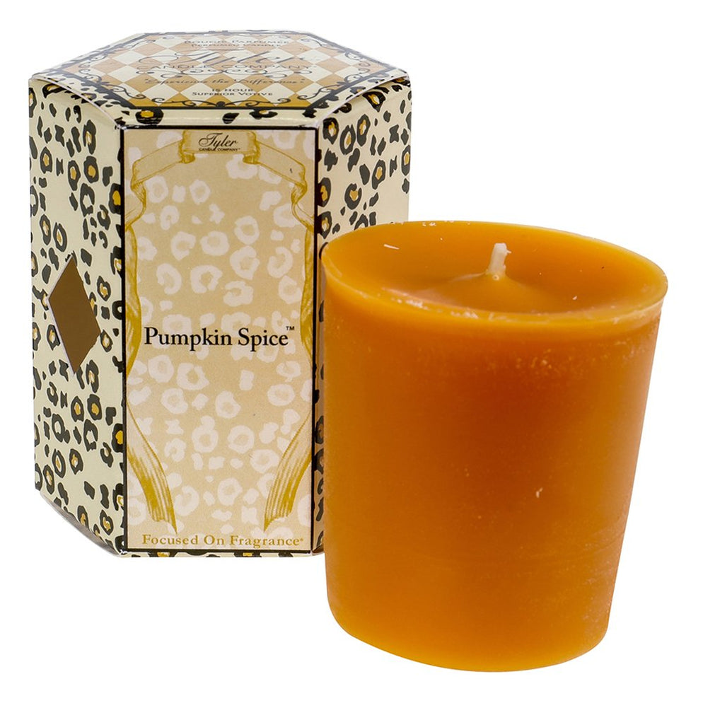 Tyler Candle Co Pumpkin Spice Boxed Votive Candle — NRS