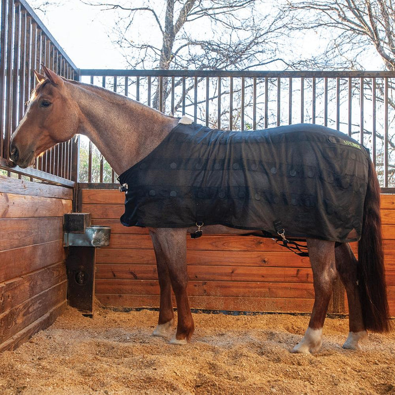 Black MAGNTX Magnetic Horse Sheet