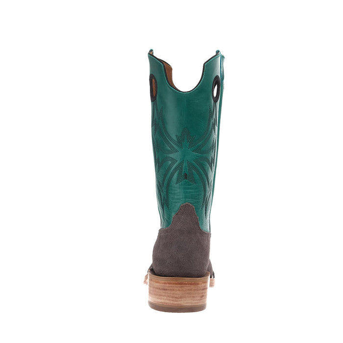 Rios Of Mercedes Men's Ride Ready After Dark Waxy Kudu Vamp 13in Turquoise Avatar Top