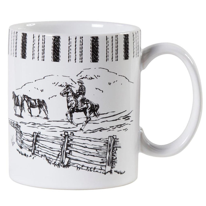 Paseo Road Ranch Life Horse Mug