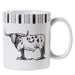 Paseo Road Ranch Life Longhorn Mug