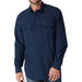 Men's Navy Performance Long Sleeve Shirt