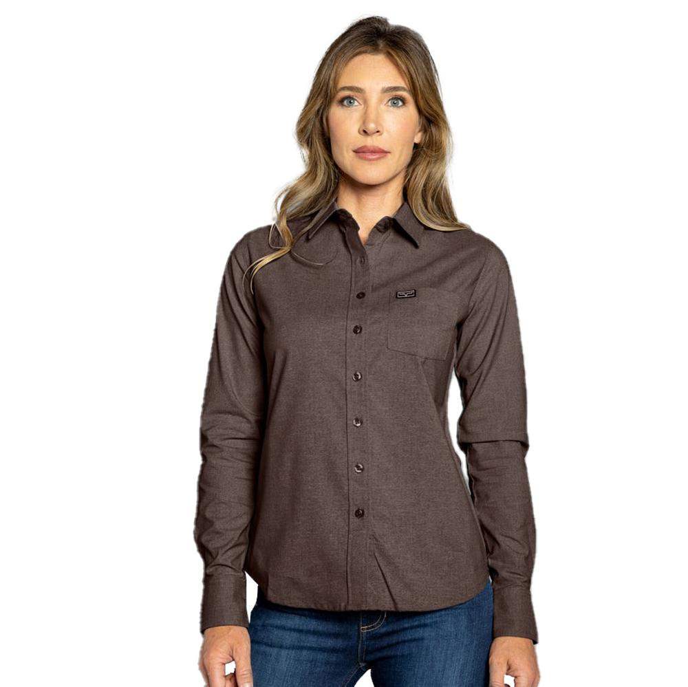 linville long sleeve dress shirt product info and reviews Kimes Ranch Women's Linville Coolmax Button Down Shirt
