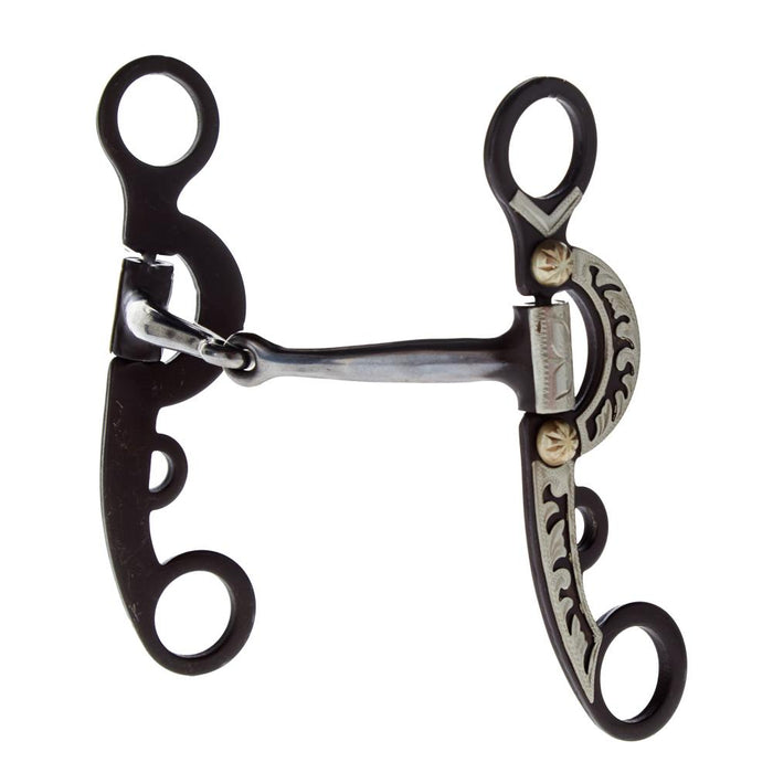 Sweet Iron Snaffle 6`` Cheek Bit