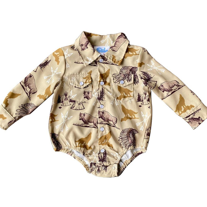 Shea Baby® Infant/Toddler Desert Sky Pearl Snap Onesie/Shirt
