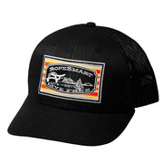 Black Serape Live Free Desert Square Patch Cap