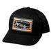 Black Serape Live Free Desert Square Patch Cap