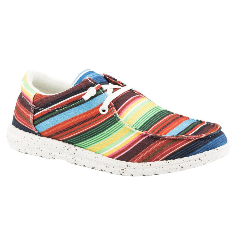 Women`s Hang Loose Multi Stripe Moc