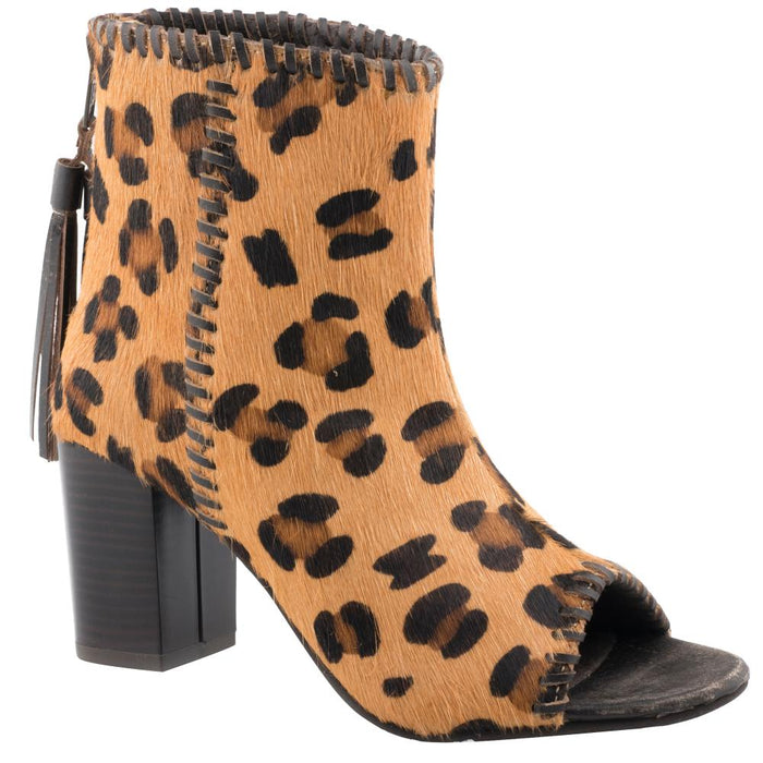 Women's Leopard Print Hair On Sandal