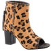 Women's Leopard Print Hair On Sandal