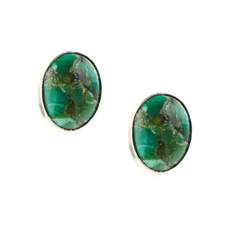 NRS Green Turquoise Studs