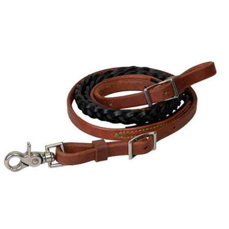 ハイラージレザーズ ブロークンアロー サードタイプ 38 Weaver Leather Smarty Synergy 5/8 x 7 Heavy Latigo Black Braided Ropin