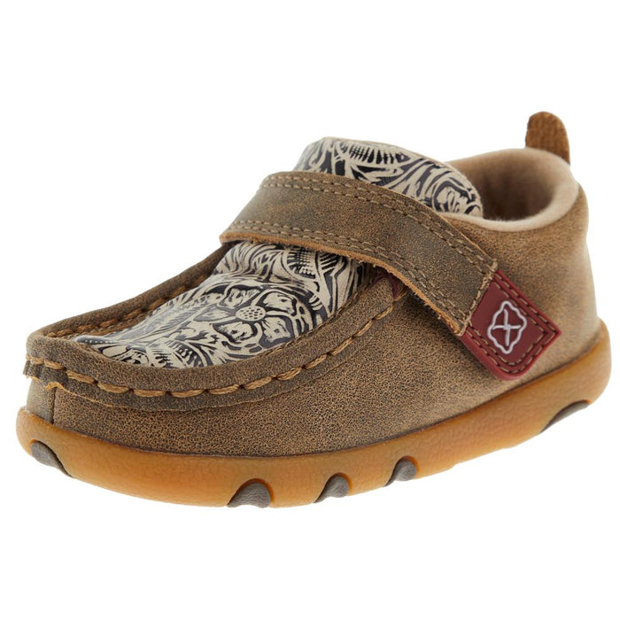 Infant Bomber and Nude Print Driving Moc