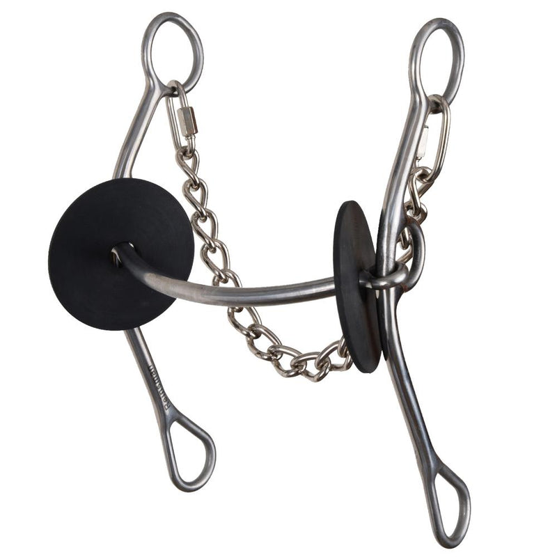 Josey Mitchell Long Shank Arched Mullen Lifter Gag Bit