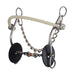 Josey Mitchell Twisted Wire Dog Bone Side Pull Combo Gag Bit
