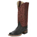 Women`s AQHA Cowgal Black Full Quill Ostrich 13 In Boot