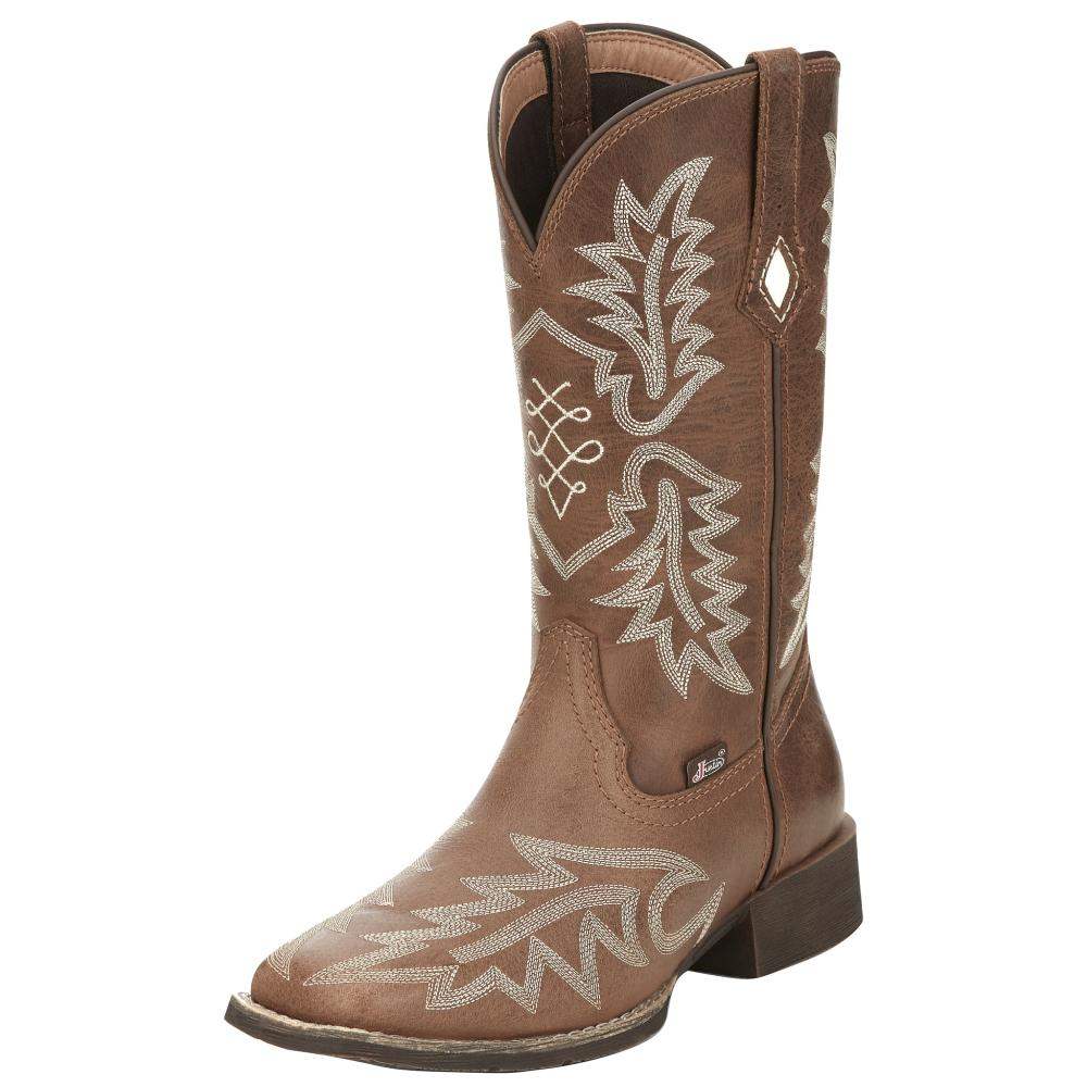 Justfab women's cowboy clearance boots