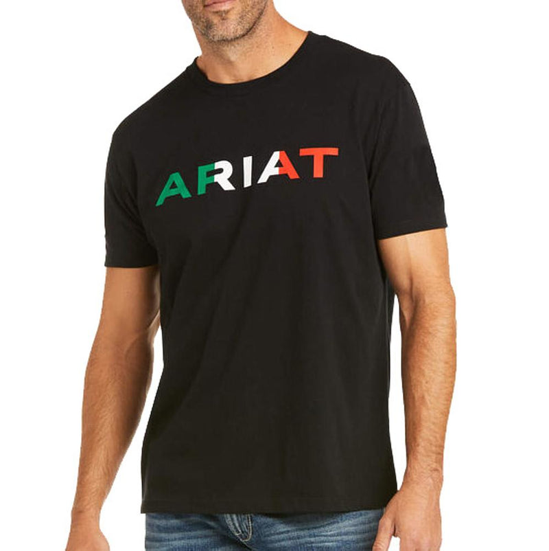 Men's Viva Mexico Short Sleeve Black T-Shirt
