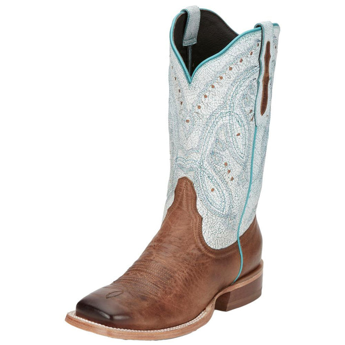 Women's Gabriella Brown Wide Square Toe with 11in. Shaft Boot
