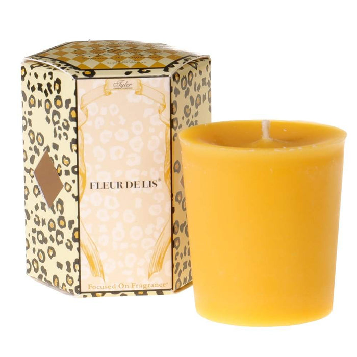 Tyler Candle Co Fleur De Lis Votive Candle