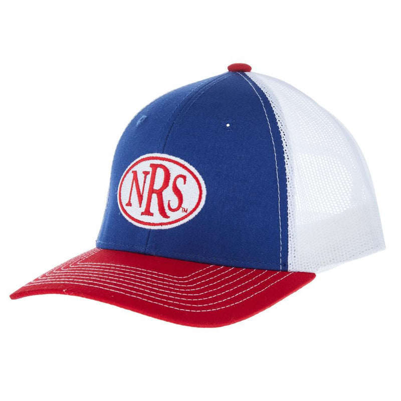 Royal Blue and White Cap