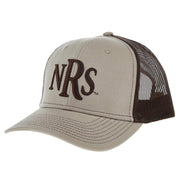 NRS Khaki and Coffee 3D Logo Cap