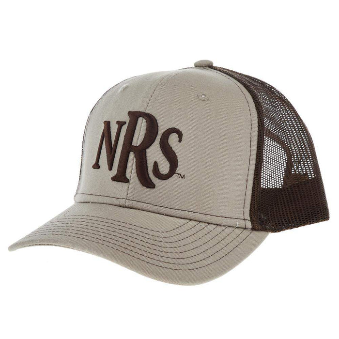 NRS Khaki and Coffee 3D Logo Cap