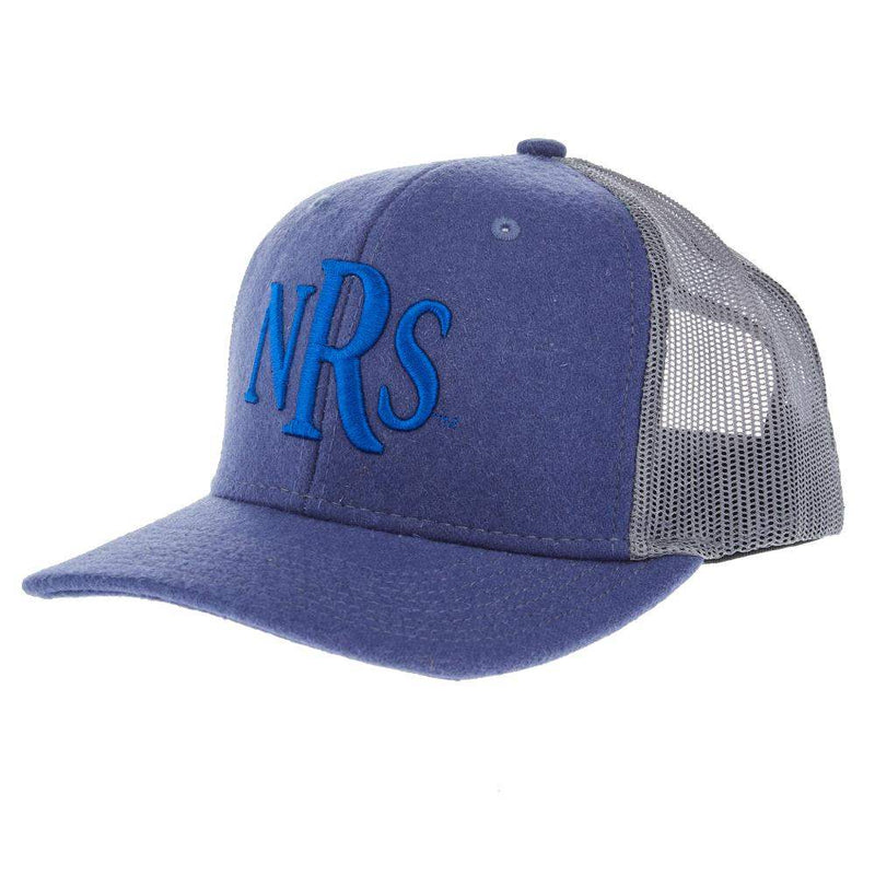 NRS Navy and Grey 3D Logo Cap
