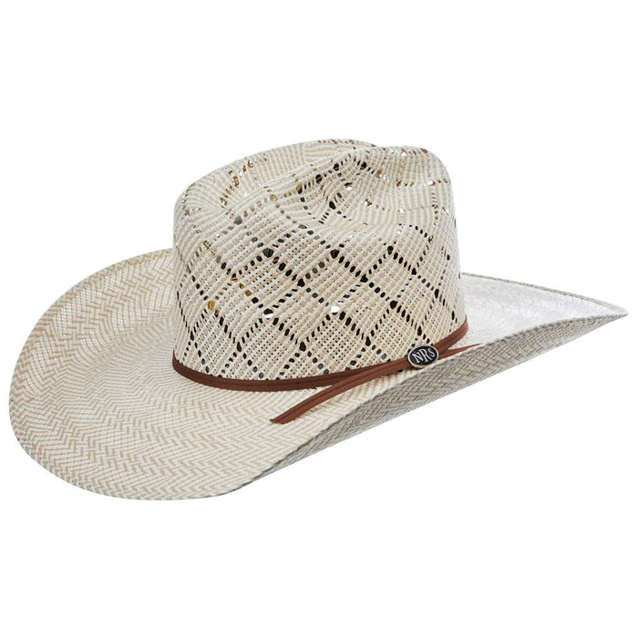 NRS 30X Two-Tone Patchwork 4 1/4 Inch Brim Precreased Cowboy Hat