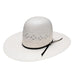 Latigo 4 1/4 Inch Brim Open Crown Straw Hat
