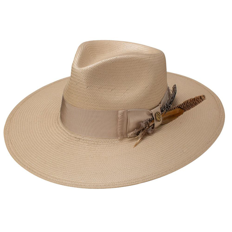 Atacama Silver Belly 4in Brim Straw Fashion Hat