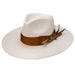 Stetson Hats Atacama Natural 4in. Brim Straw Fashion Hat