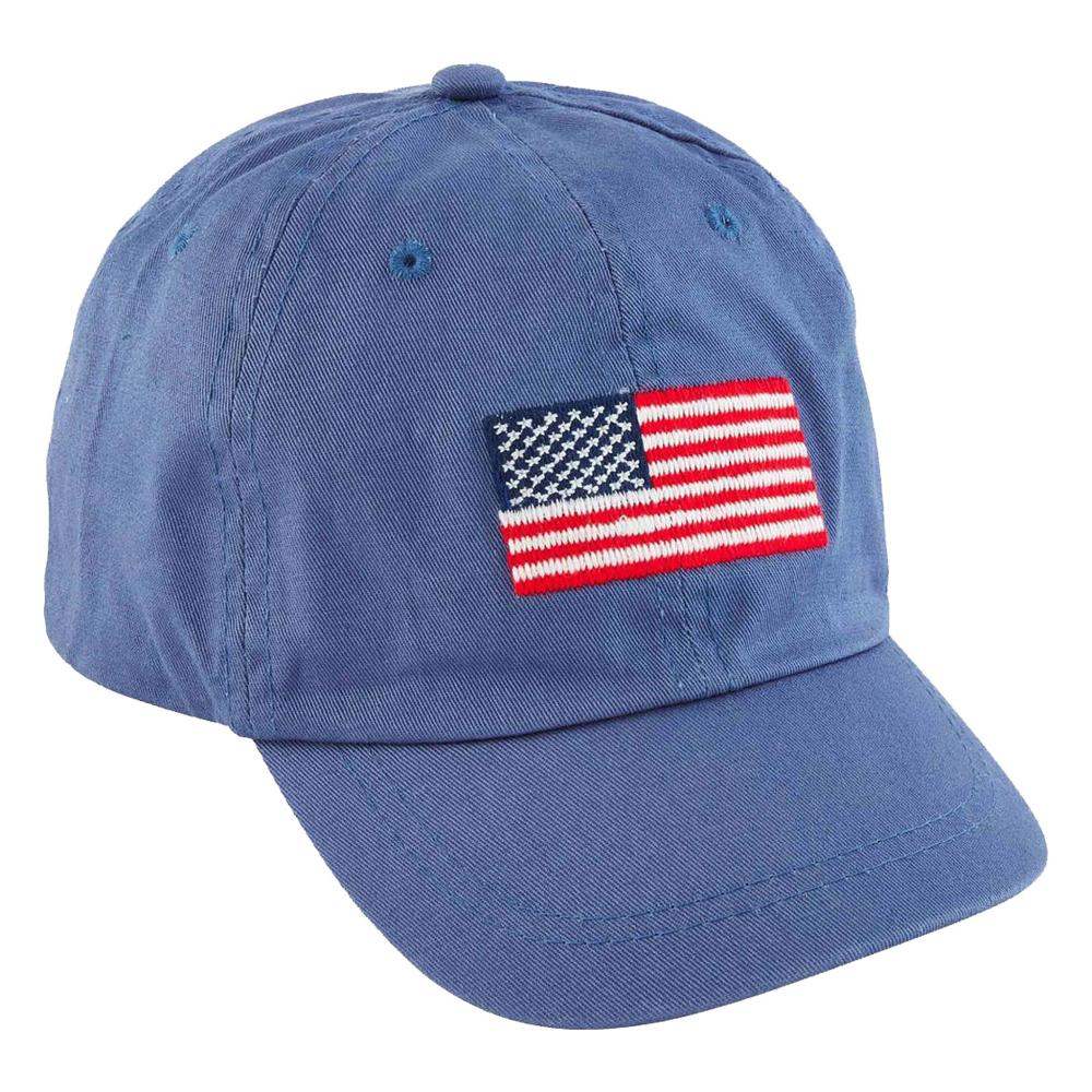 Mud Pie American Flag Embroidered Toddler Hat