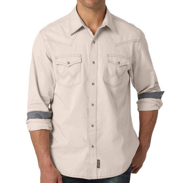 Wrangler Retro Men's Premium Long Sleeve Snap Shirt