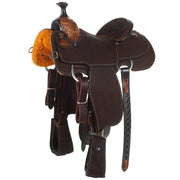 Martin Saddlery 1/8 Breed Dark Framed Desert Flower Team Roper