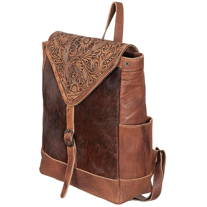 Floral Tooled Backpack