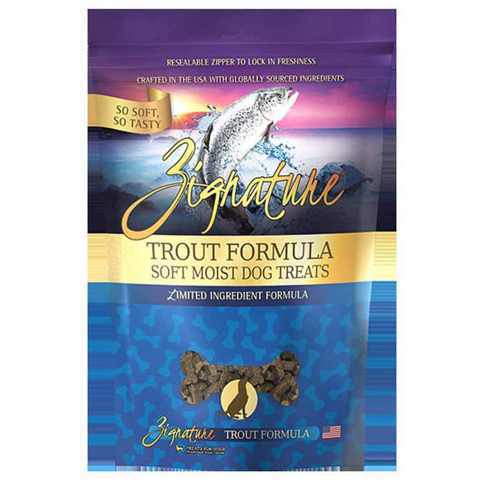 Zignature Trout Flavored Soft Dog Treats