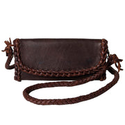 Leather Crossbody Wallet Purse