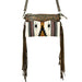 Cream Saddle Blanket Crossbody Purse