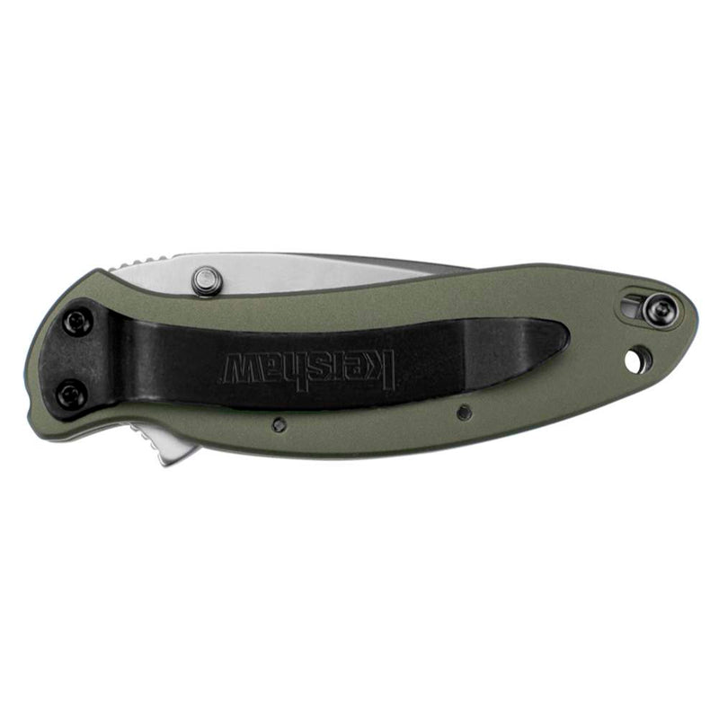 Kai Usa Scallion Olive Knife 1620OL