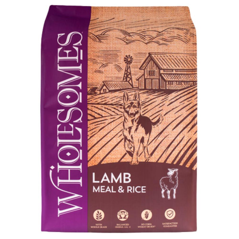 Wholesomes with Lamb Meal and Rice Formula Dry Dog Food