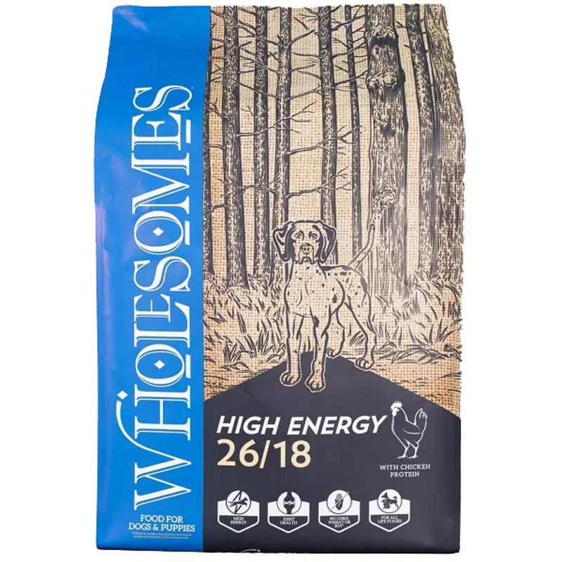 Wholesomes High Energy 26/18 Dry Dog Food