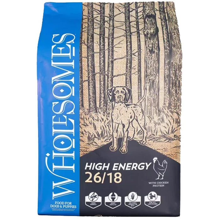 Wholesomes High Energy 26/18 Dry Dog Food