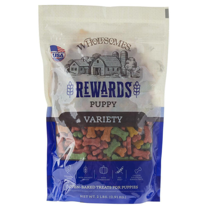 Wholesomes Rewards Puppy Variety Biscuit Dog Treats