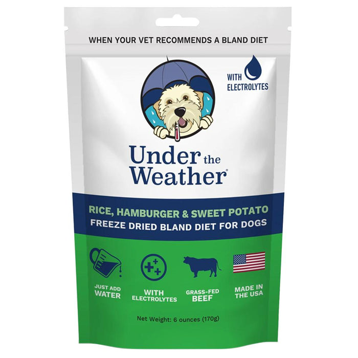 Wear Bland Diet for Dogs Hamburger, Rice and Sweet Potato