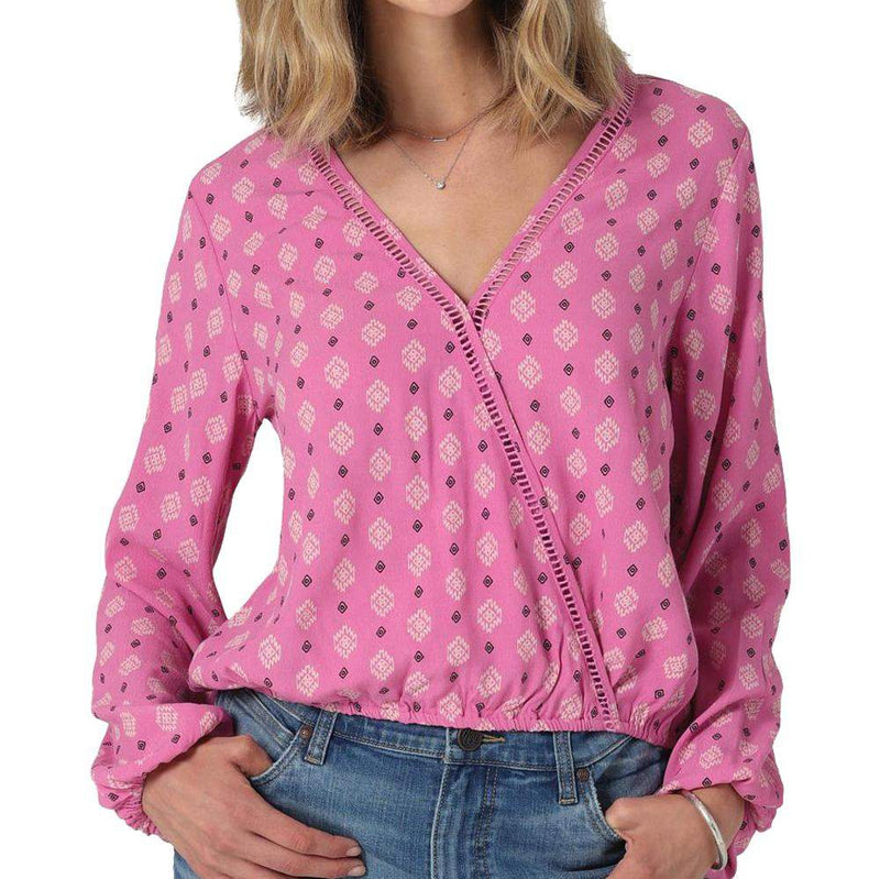 Wrangler Womens Retro Woven LS Shirt