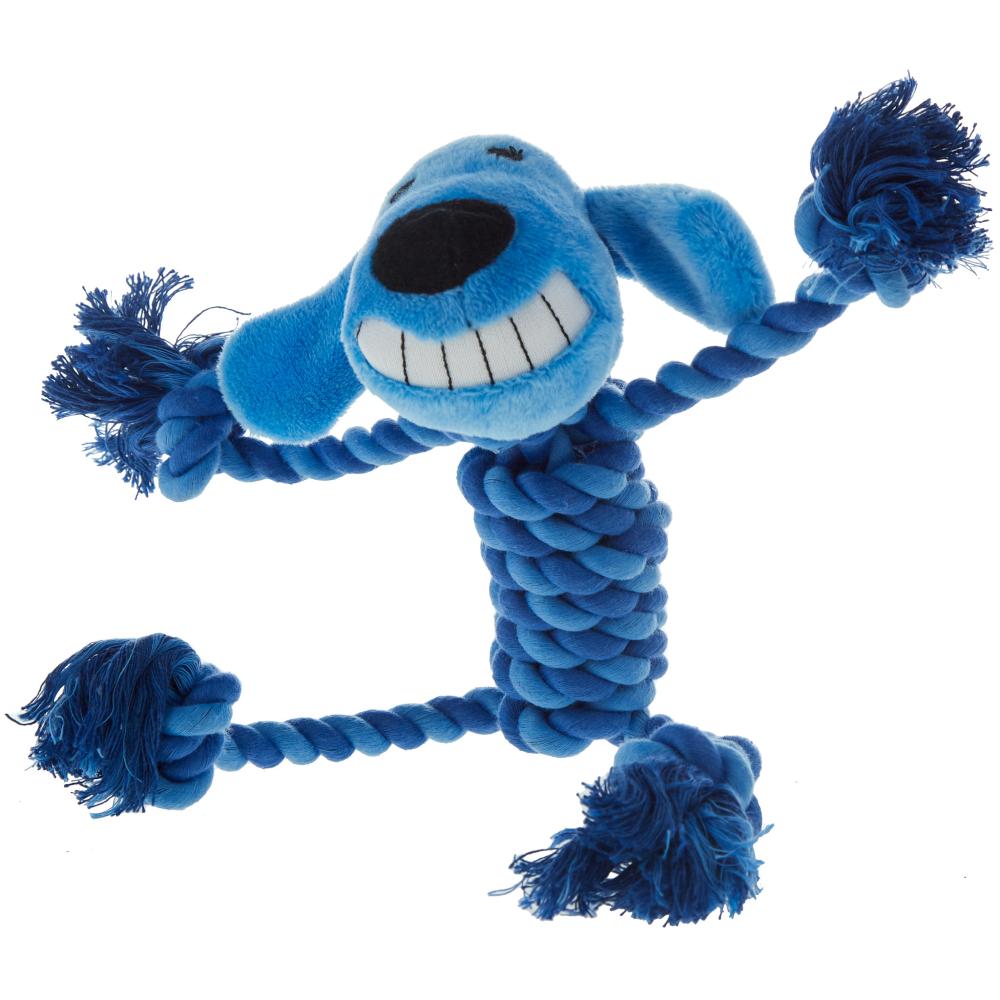 Multipet-Bci Loofa Dog Rope Body with Squeaker
