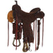 Chocolate Roughout Strip Down Ranch Cutter Saddle